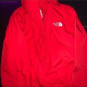 North face rain coat